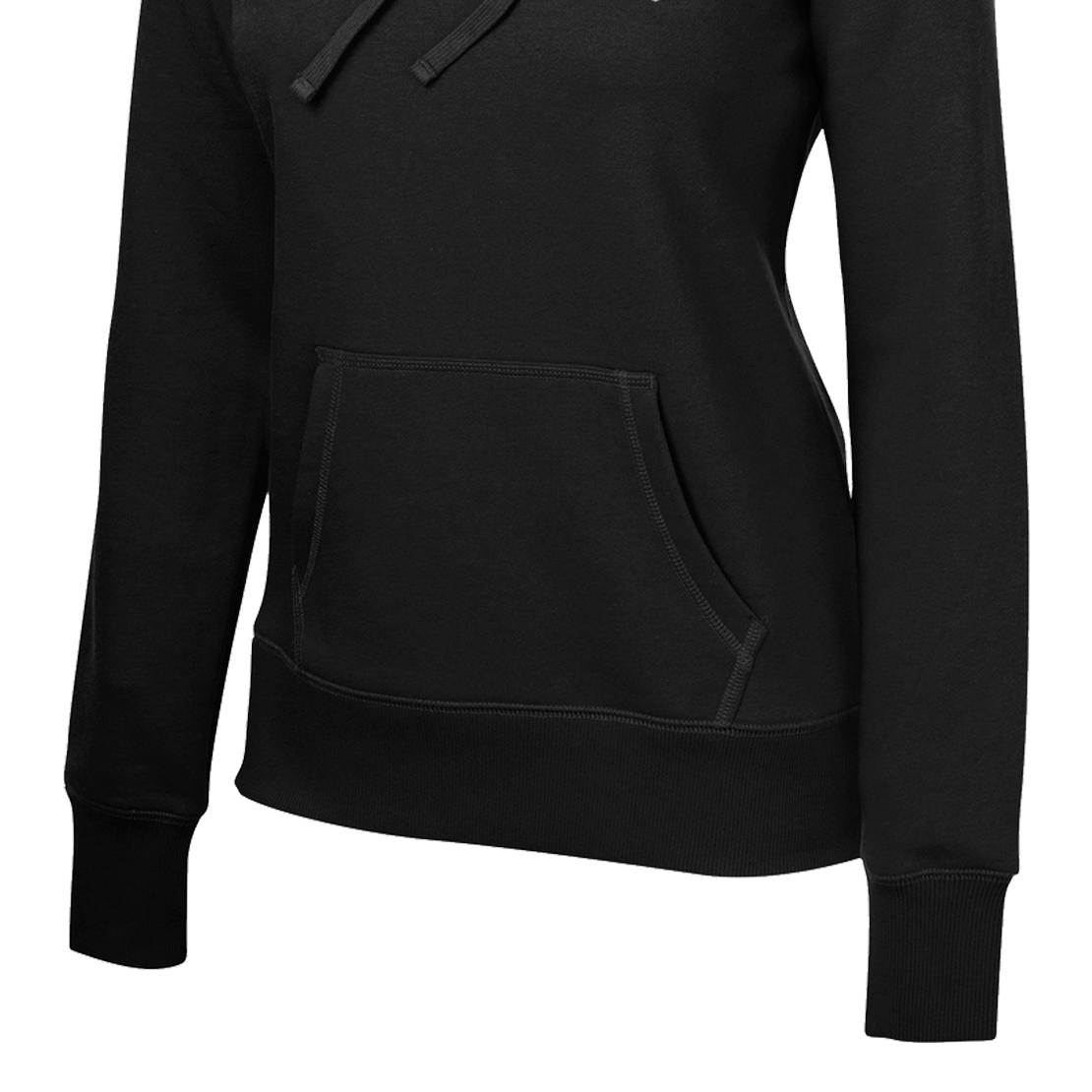 4-23 Infantry Crest Ladies Poly/Cotton Blend Hoodie with Right Sleeve Flag *NOT AUTHORIZED FOR WEAR DURING PT PER I CORPS POLICY*