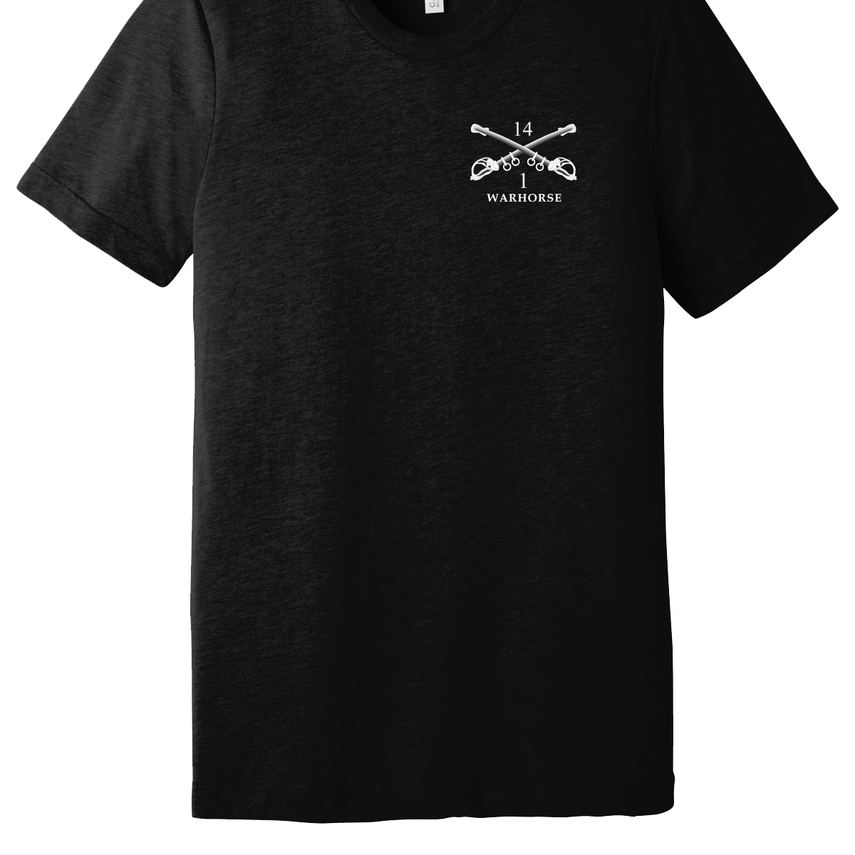1-14 CAV Subdued "Suivez Moi" Unisex Triblend Short Sleeve Tee (Black is PT Approved)