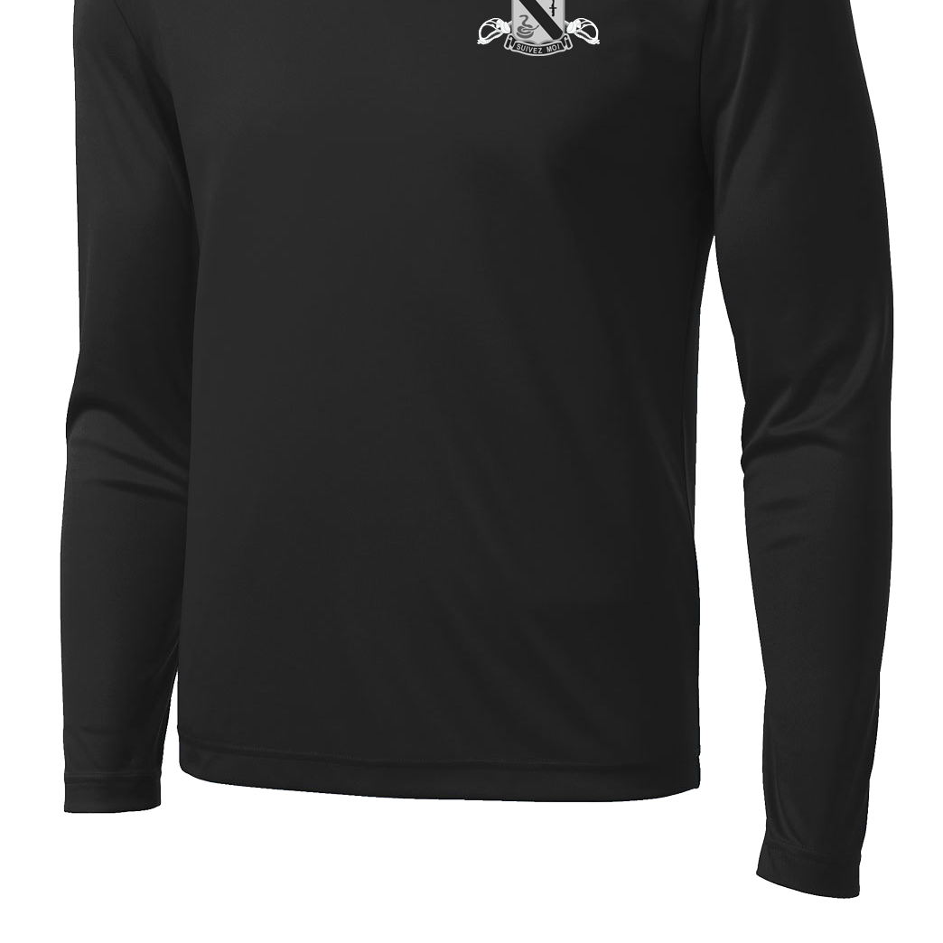 1-14 CAV Subdued "Suivez Moi" Long Sleeve Competitor Tee (PT Approved)