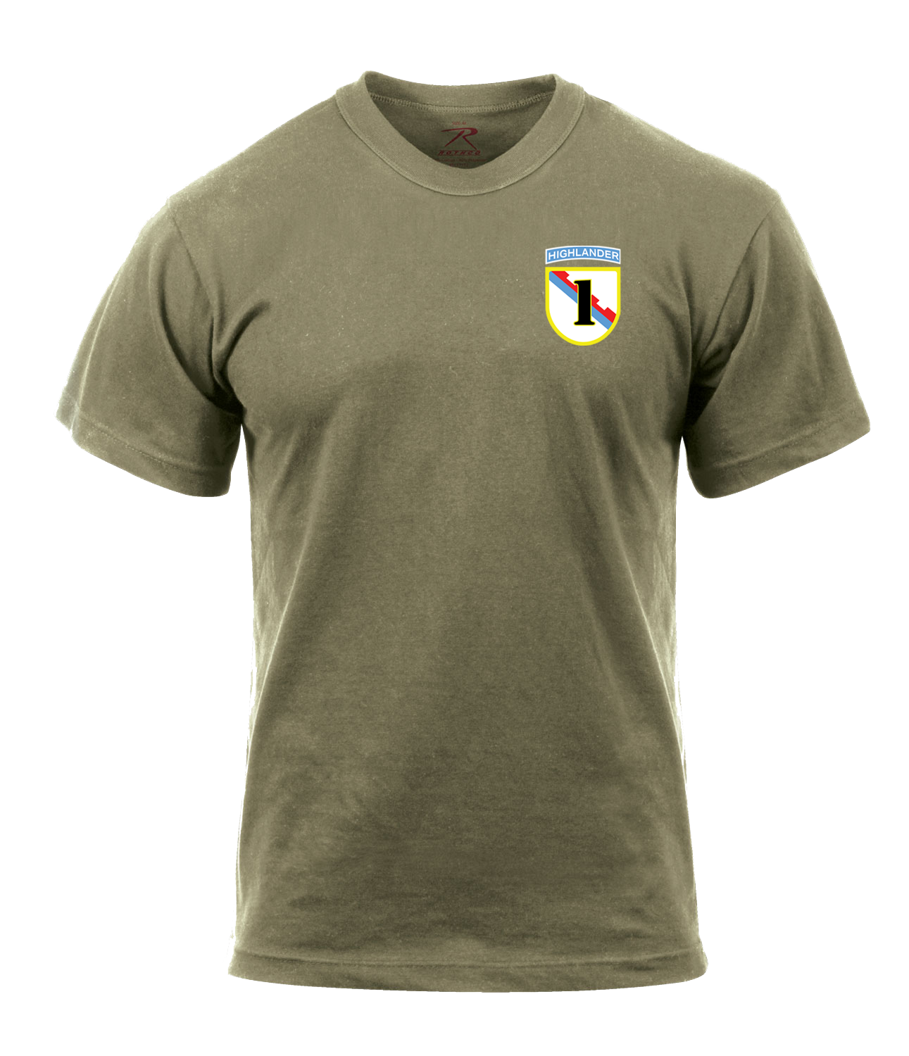 Headquarters 1-161 IN AR 670-1 Coyote Brown T-Shirt