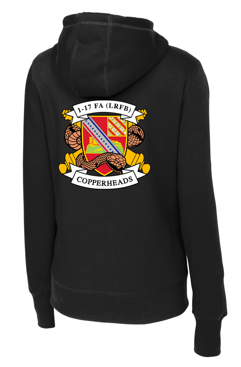 1-17 FA Ladies Poly/Cotton Blend Hoodie