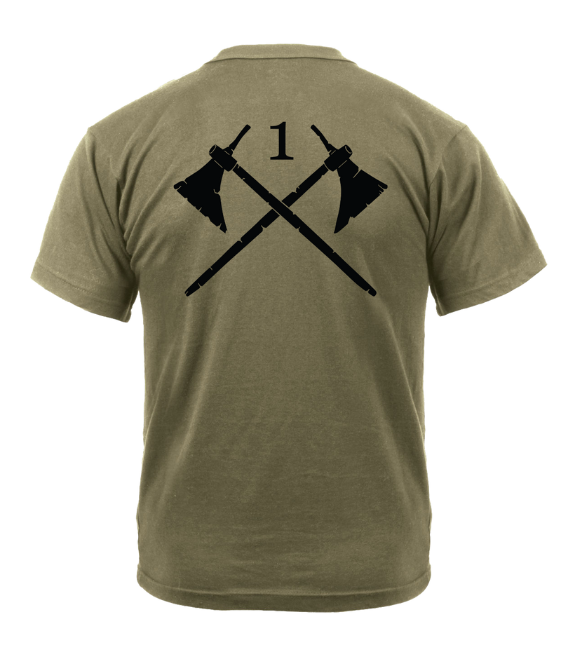 1-23 IN AR 670-1 Coyote Brown T-Shirt