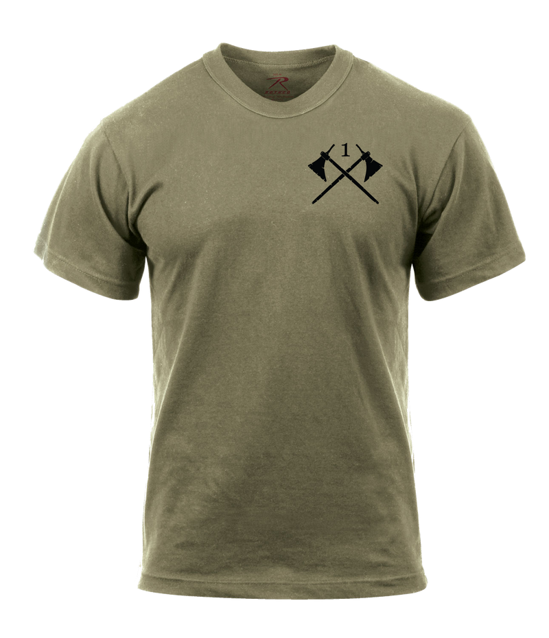 1-23 IN AR 670-1 Coyote Brown T-Shirt