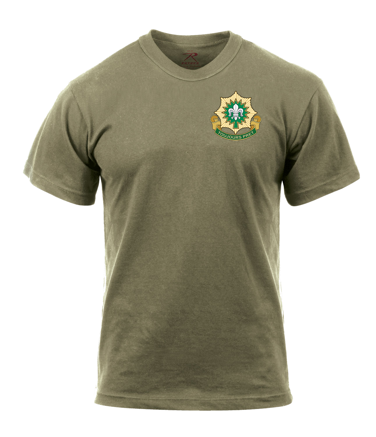 1-2 Cavalry Regiment AR 670-1 Coyote Brown T-Shirt