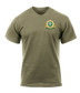 1-2 Cavalry Regiment AR 670-1 Coyote Brown T-Shirt