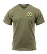 1-2 Cavalry Regiment AR 670-1 Coyote Brown T-Shirt