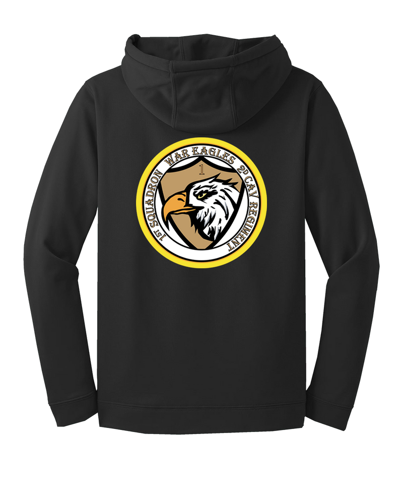 1-2 Cavalry Regiment Fleece Hooded Pullover