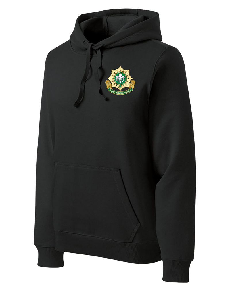 1-2 Cavalry Regiment Poly/Cotton Blend Hoodie