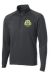 1-2 Cavalry Regiment 1/2 Zip Raglan Performance Pullover