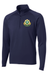 1-2 Cavalry Regiment 1/2 Zip Raglan Performance Pullover