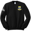 1-356th LSBN Blend Crewneck Sweatshirt with Flag on Right Sleeve