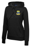1-356th LSBN Ladies Poly/Cotton Blend Hoodie with Flag on Right Sleeve