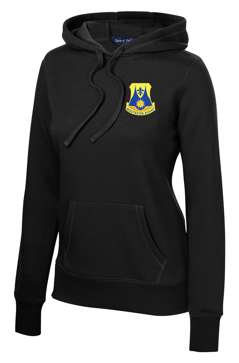 1-356th LSBN Ladies Poly/Cotton Blend Hoodie with Flag on Right Sleeve