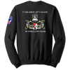 1-40th CAV Blend Crewneck Sweatshirt with 2-11 Airborne Div on the Left Sleeve