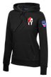 1-40th CAV Ladies Poly/Cotton Blend Hoodie with 2-11 Airborne Div on the Left Sleeve