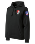 1-40th CAV Poly/Cotton Blend Hoodie with 2-11 Airborne Div on the Left Sleeve
