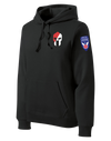 1-40th CAV Poly/Cotton Blend Hoodie with 2-11 Airborne Div on the Left Sleeve