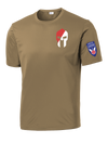 1-40th CAV Competitor Tee with 2-11 Airborne Div on the Left Sleeve