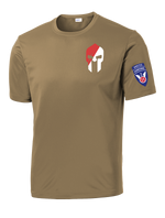 1-40th CAV Competitor Tee with 2-11 Airborne Div on the Left Sleeve