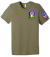 1-511 PIR Unisex Triblend Short Sleeve Tee with Left Sleeve Print