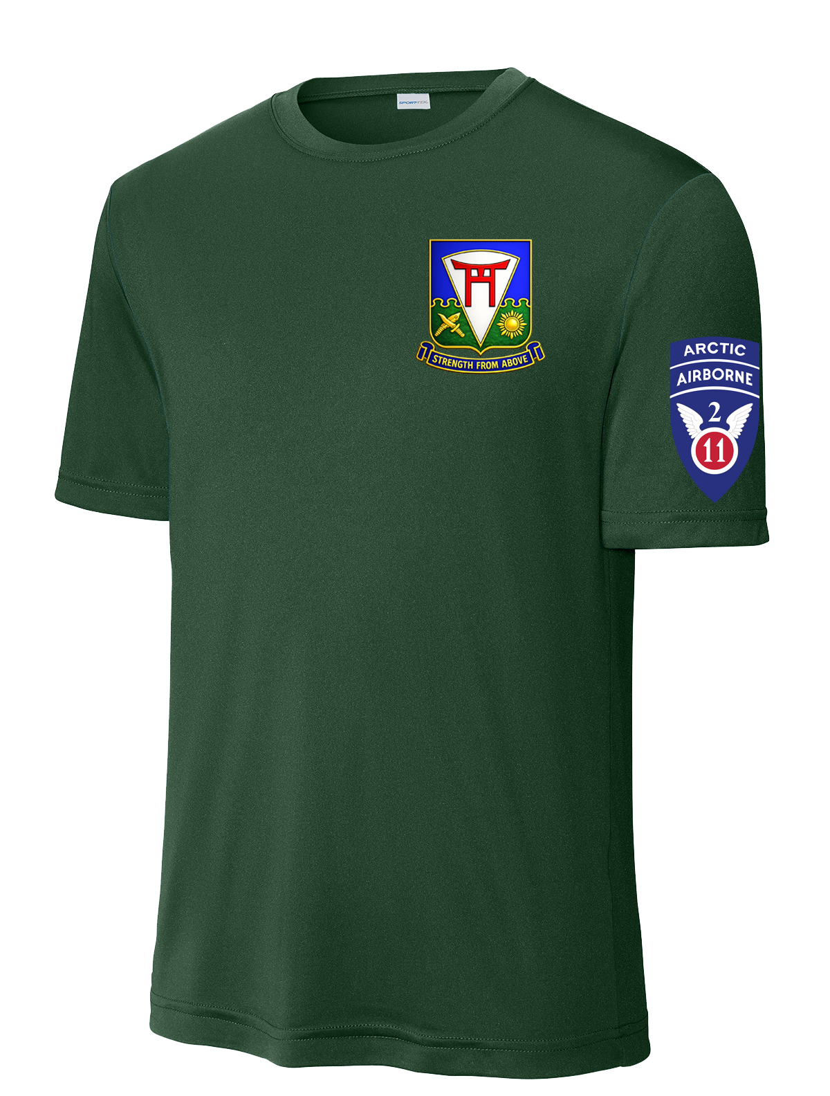 1-511 PIR Competitor Tee with Left Sleeve Print