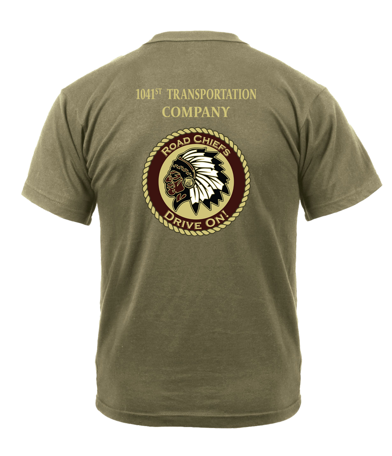 1041st TC Company AR 670-1 Coyote Brown T-Shirt