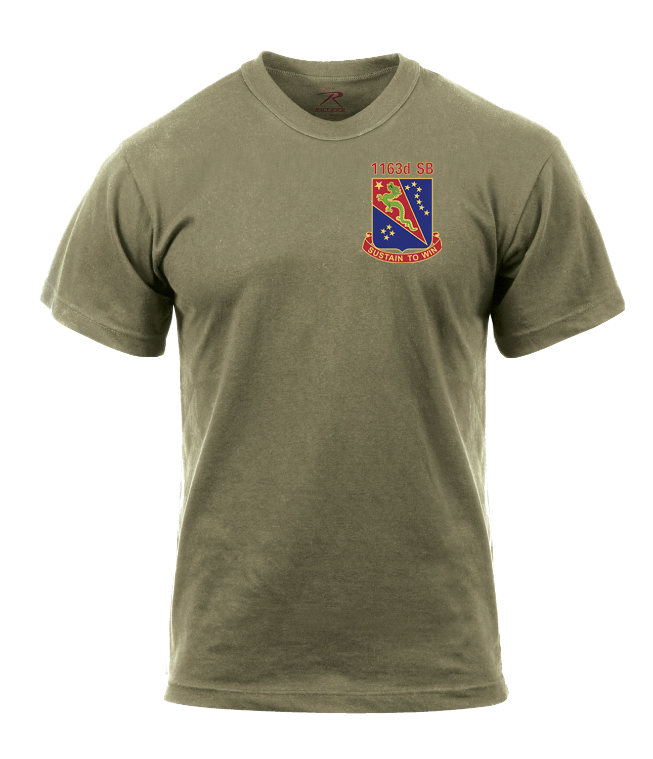 1163d SB AR 670-1 Coyote Brown T-Shirt *with New Back Design