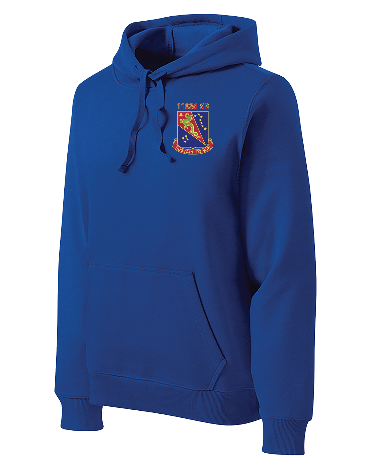1163d SB Poly/Cotton Blend Hoodie *with New Back Design