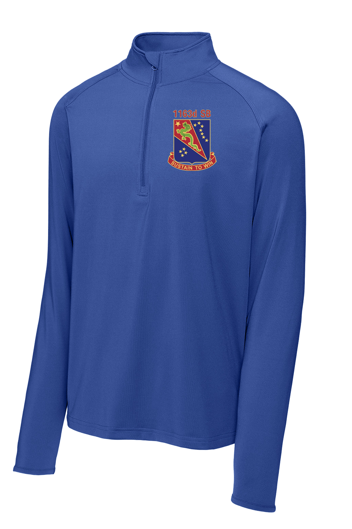 1163d SB 1/2 Zip Raglan Performance Pullover
