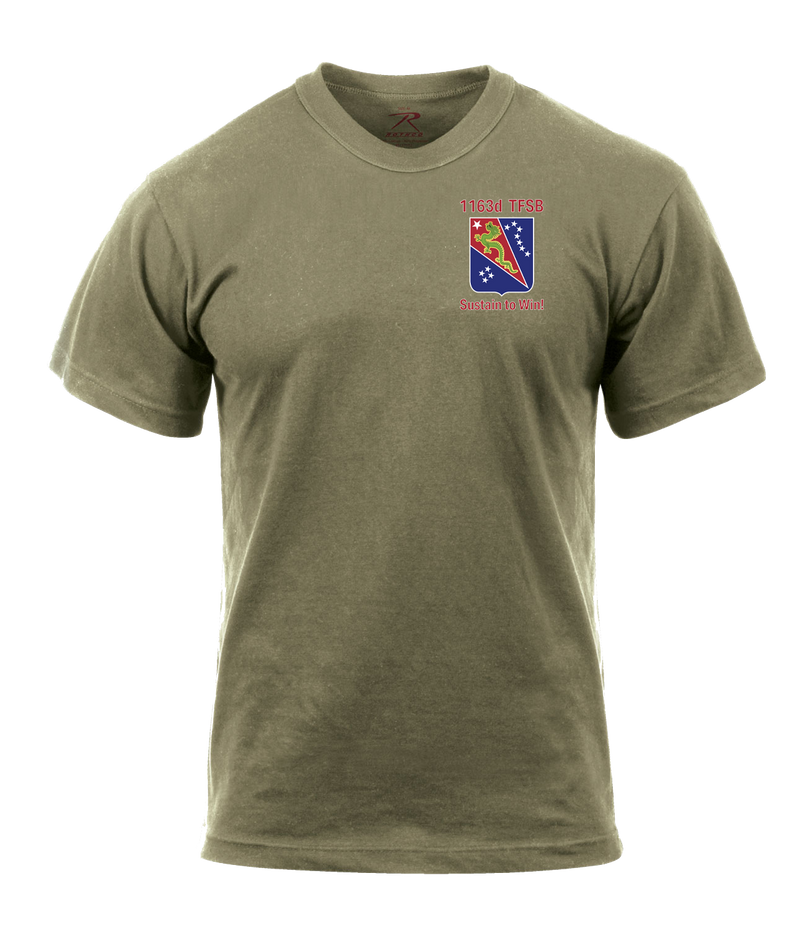 1163d TFSB AR 670-1 Coyote Brown T-Shirt