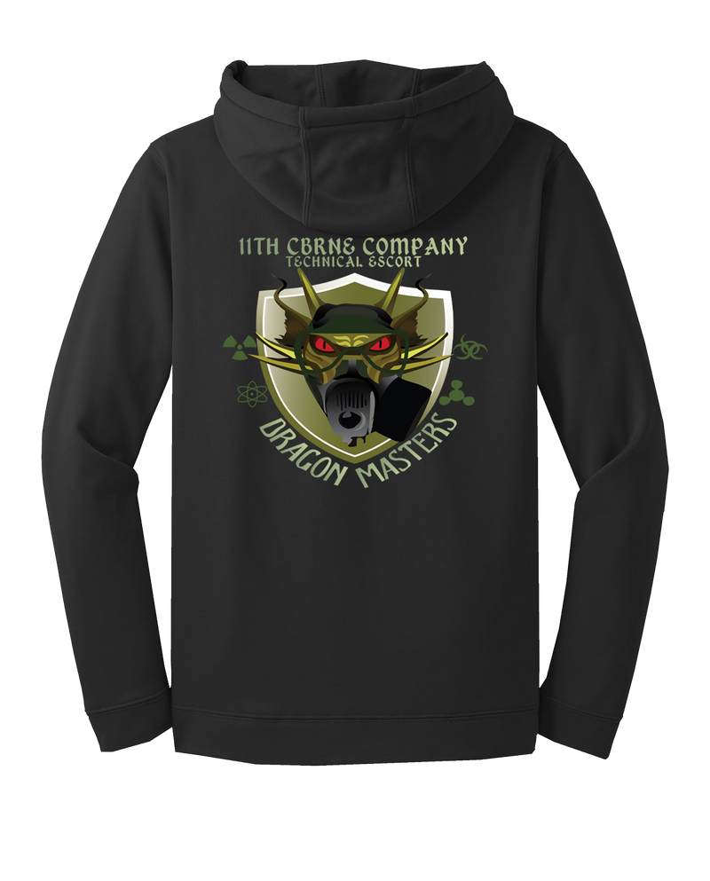 11th CBRNE Company Fleece Hooded Pullover