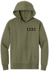 ODA 1232 Next Level Heavyweight Hoodie with Black Lettering