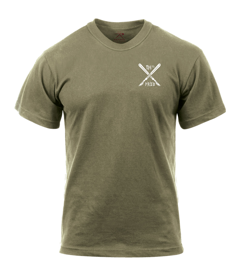 124th FRSD AR 670-1 Coyote Brown T-Shirt