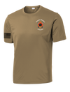 125th FSC Competitor Tee with Solid Black Flag on Right Sleeve