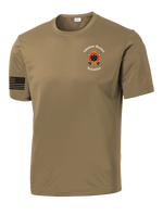 125th FSC Competitor Tee with Solid Black Flag on Right Sleeve