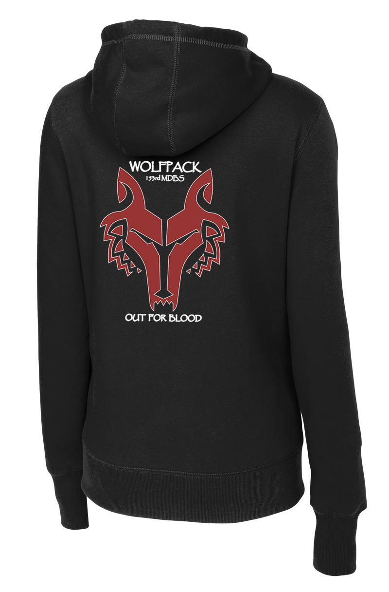 153rd Medical Detachment Ladies Poly/Cotton Blend Hoodie