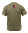 189th IN BDE AR 670-1 Coyote Brown T-Shirt with Two Sleeve Print