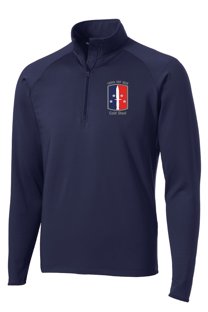 189th IN BDE 1/2 Zip Raglan Performance Pullover