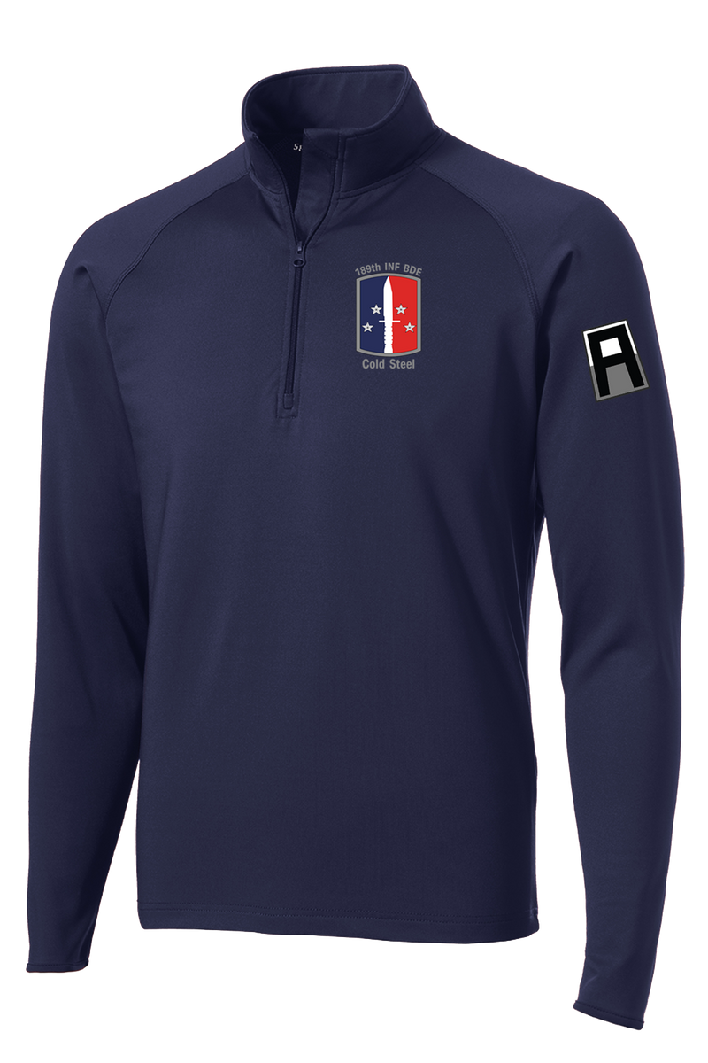 189th IN BDE 1/2 Zip Raglan Performance Pullover