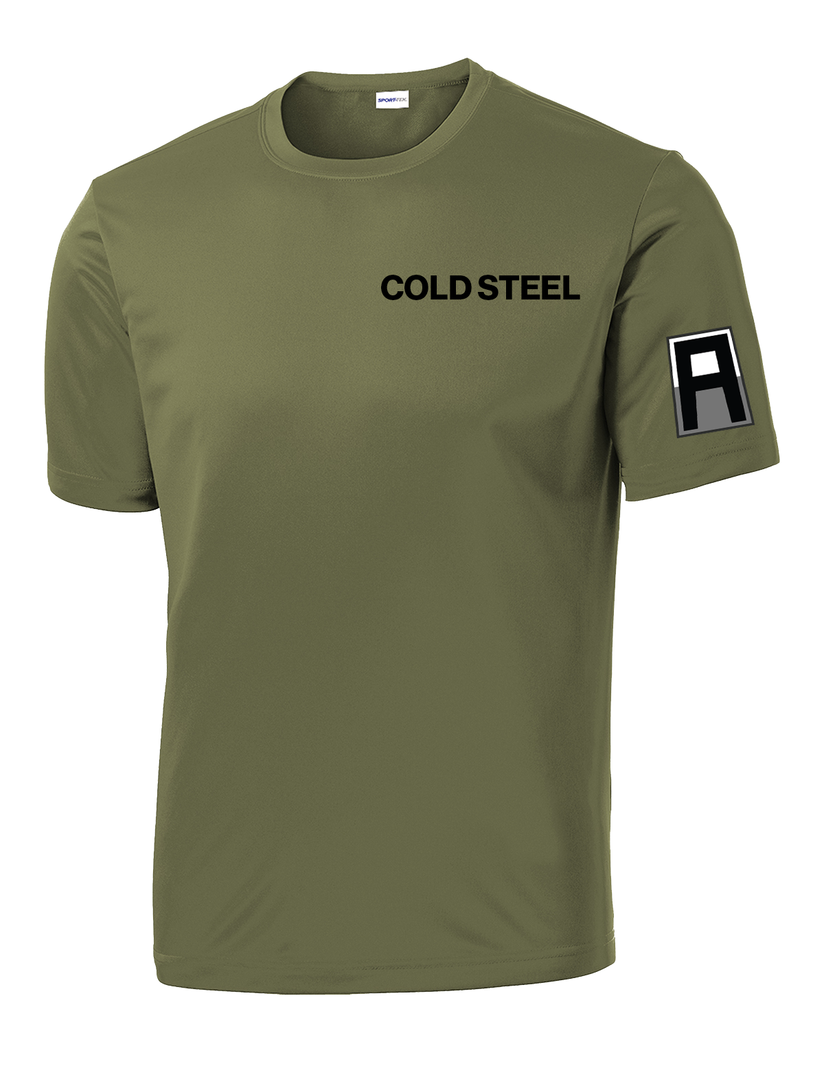189th IN BDE "COLD STEEL" Design Competitor Tee with Left Sleeve Print