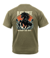 1st PLT Bravo Battery 1-51 ADA AR 670-1 Coyote Brown T-Shirt