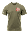 1st PLT Bravo Battery 1-51 ADA AR 670-1 Coyote Brown T-Shirt