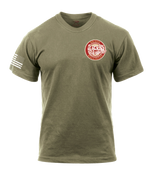 1st PLT Bravo Battery 1-51 ADA AR 670-1 Coyote Brown T-Shirt