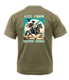 4-23 IN MEDICS AR 670-1 Coyote Brown T-Shirt