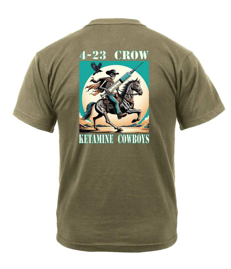 4-23 IN MEDICS AR 670-1 Coyote Brown T-Shirt