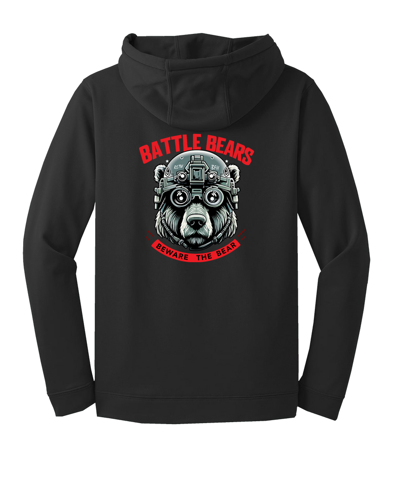 1st Platoon B Co 2-1 IN Fleece Hooded Pullover