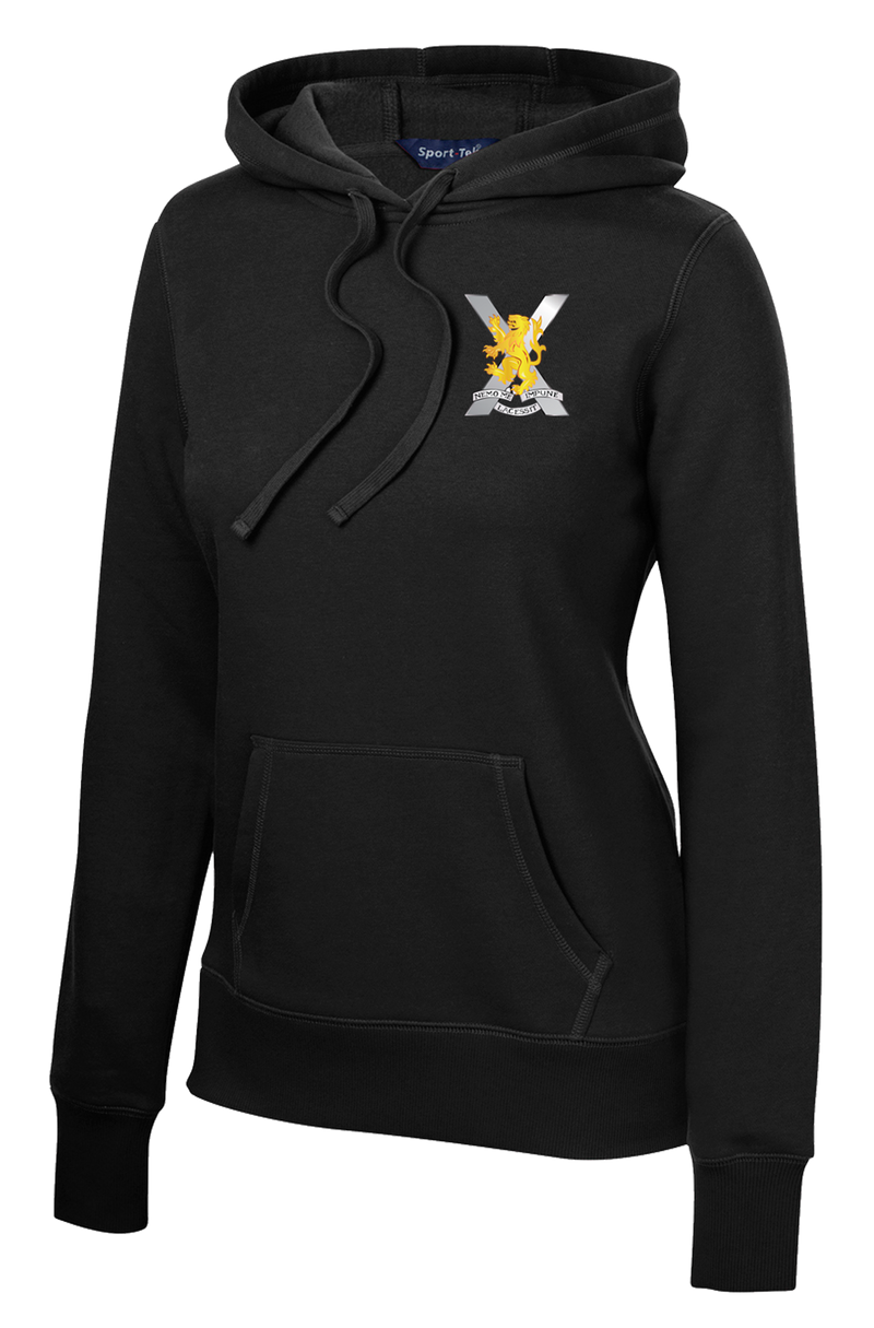 1st Platoon B Co 2-1 IN Ladies Poly/Cotton Blend Hoodie