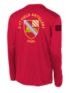 2-17 FA Long Sleeve Competitor Tee with Right Sleeve Flag