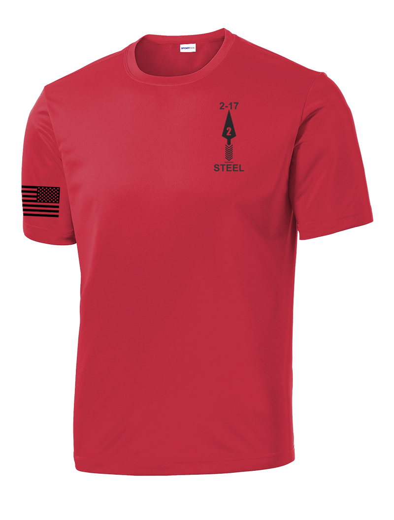 2-17 FA Competitor Tee with Right Sleeve Flag