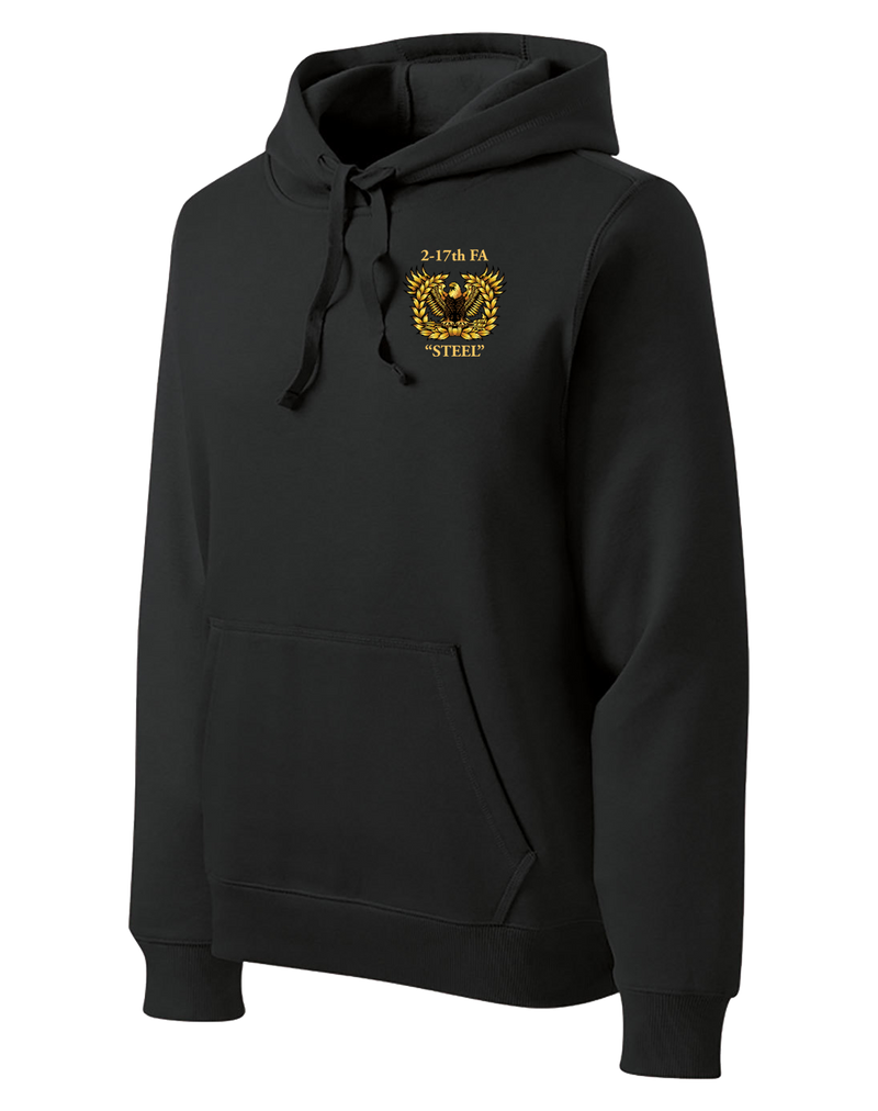 2-17 FA Warrant Officer Poly/Cotton Blend Hoodie